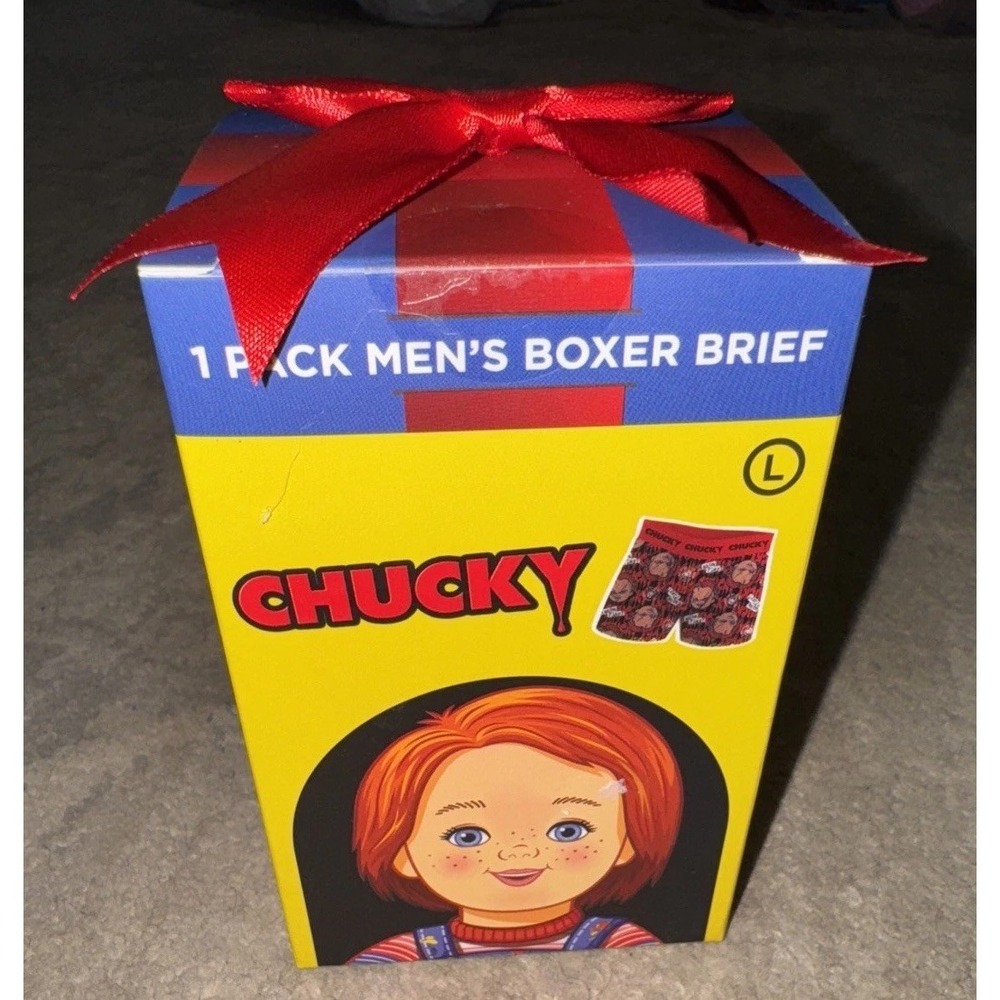 MENS CHUCKY‎ BOXER BRIEF SIZE Large (36-38) NEW